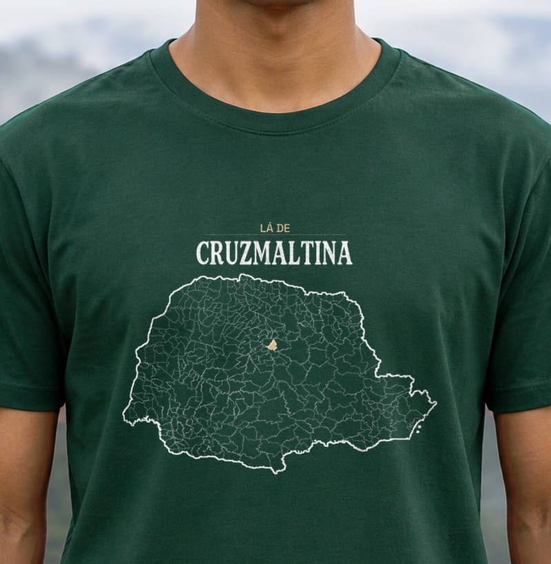 Camiseta Território de Cruzmaltina