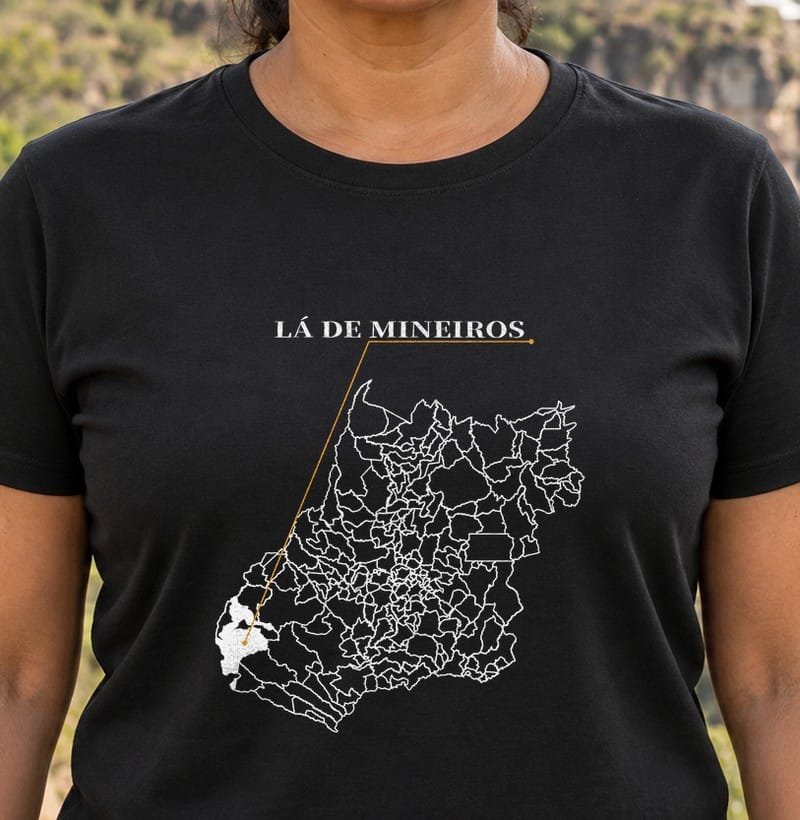 Camiseta Ponto de Origem de Mineiros