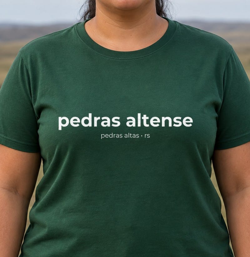 Camiseta Gentílico de Pedras Altas