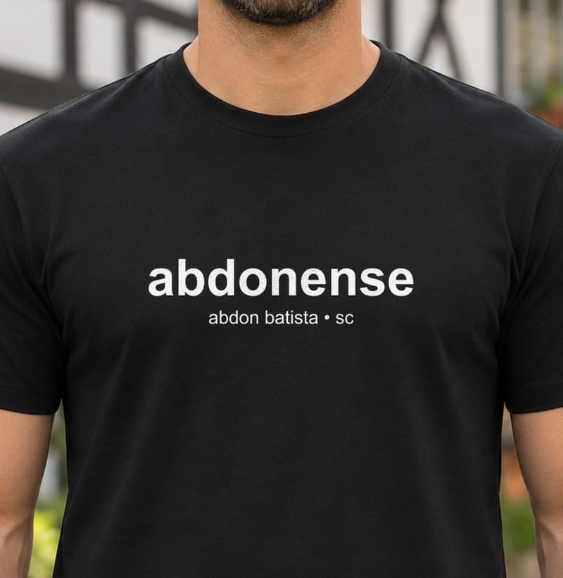 Camiseta Gentílico de Abdon Batista