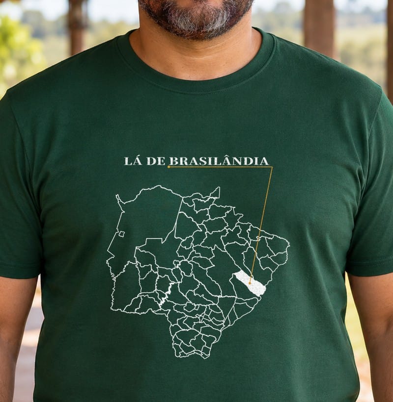Camiseta Ponto de Origem de Brasilândia