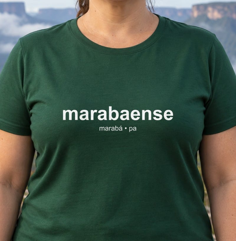 Camiseta Gentílico de Marabá