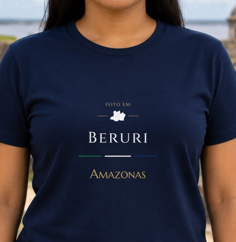 Camiseta Feito em de Beruri