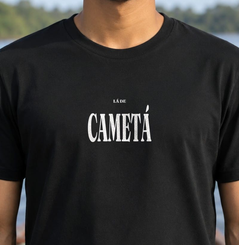 Camiseta Tipografia de Cametá