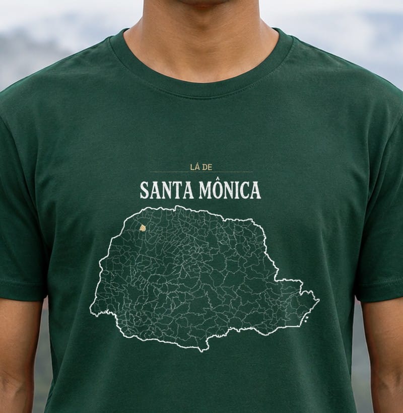Camiseta Território de Santa Mônica