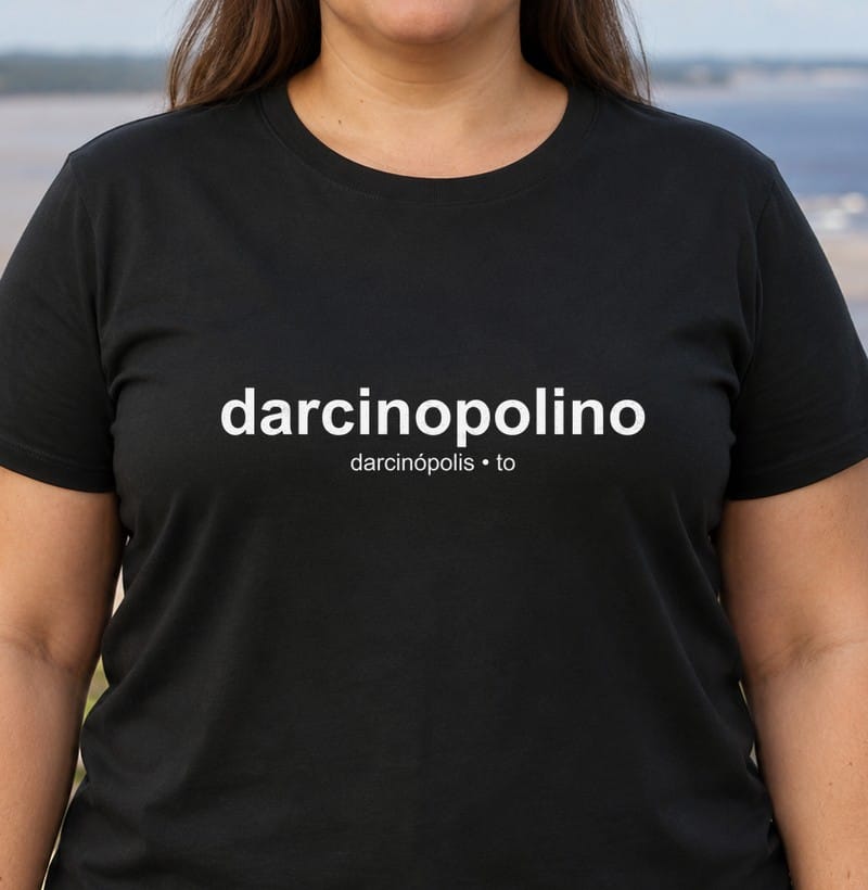 Camiseta Gentílico de Darcinópolis