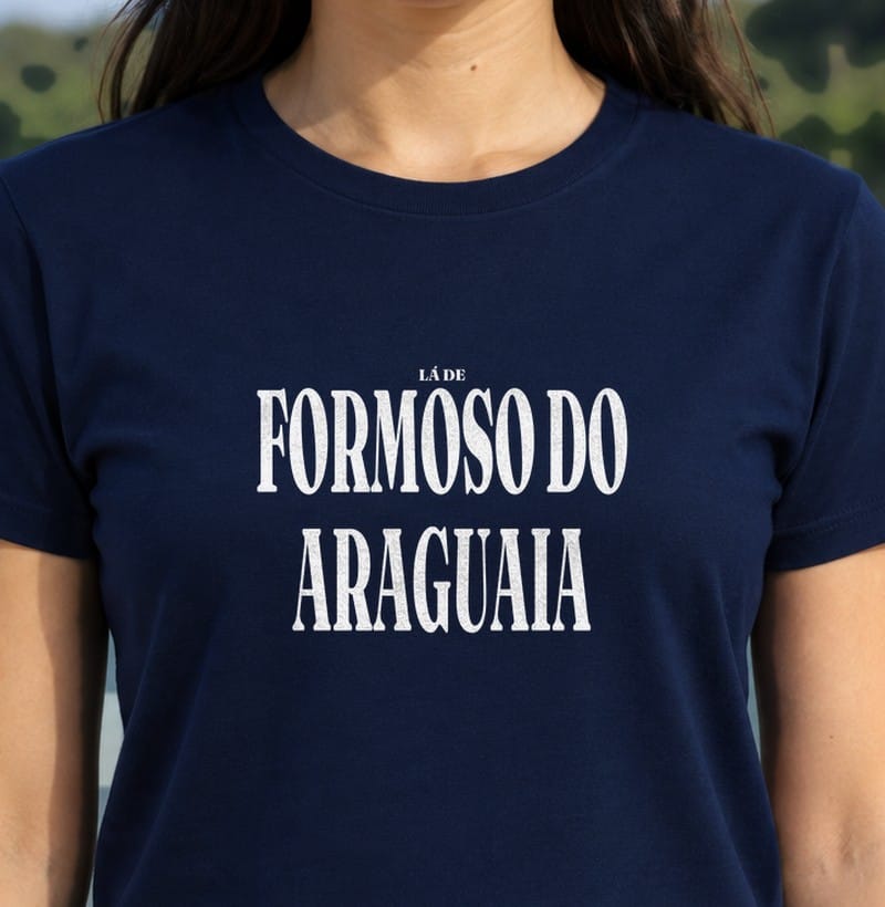 Camiseta Tipografia de Formoso do Araguaia