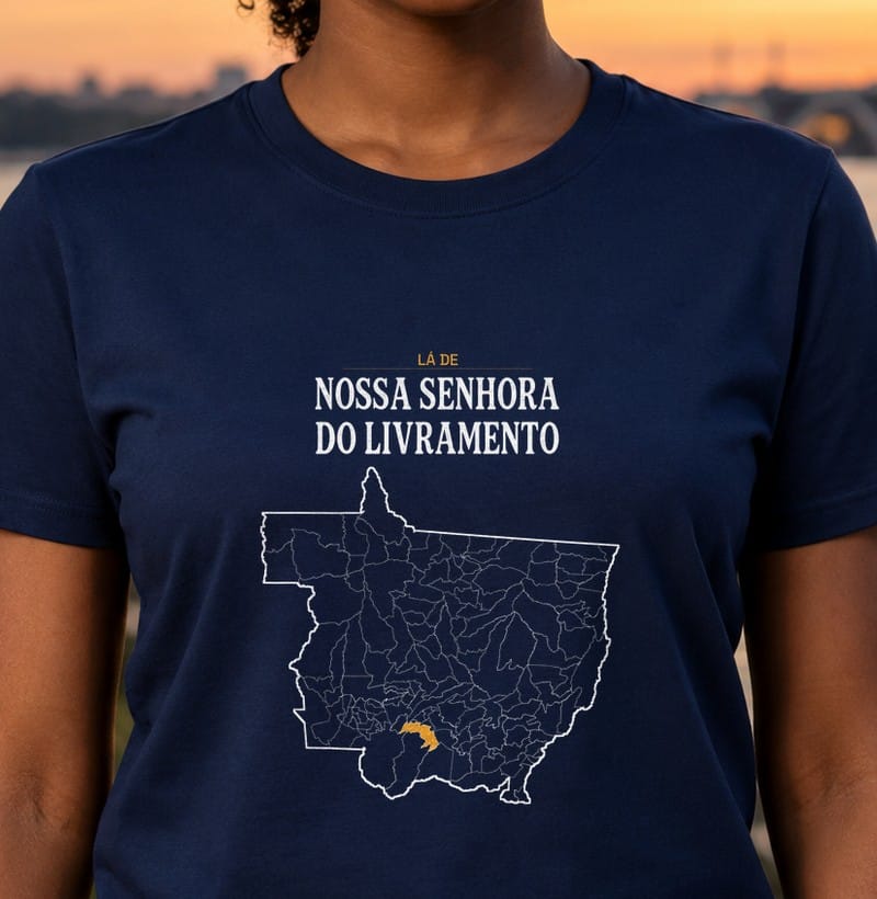 Camiseta Território de Nossa Senhora do Livramento
