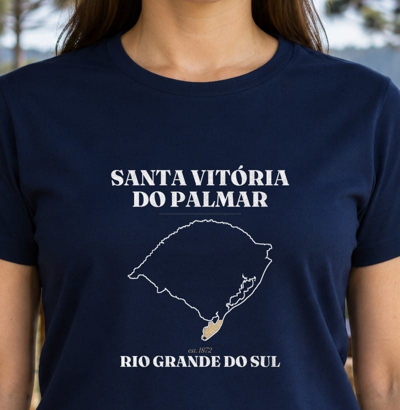 Camiseta Legado de Santa Vitória do Palmar