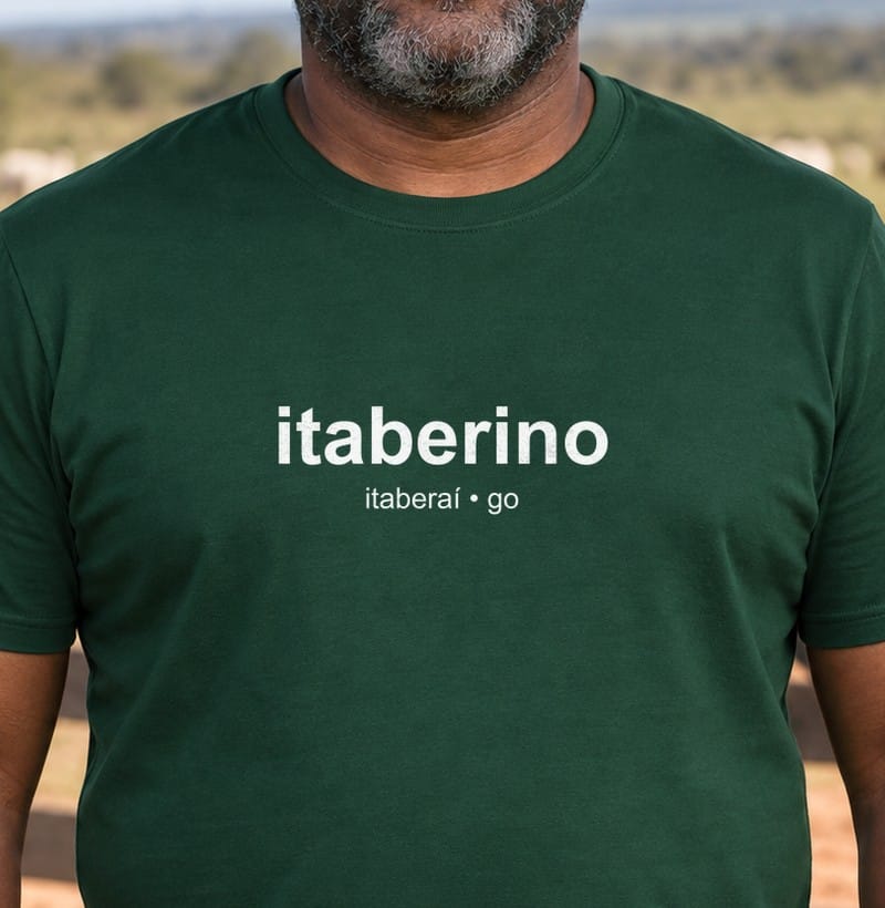 Camiseta Gentílico de Itaberaí