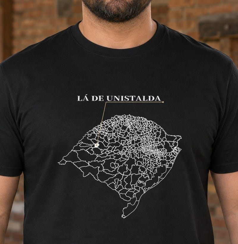 Camiseta Ponto de Origem de Unistalda