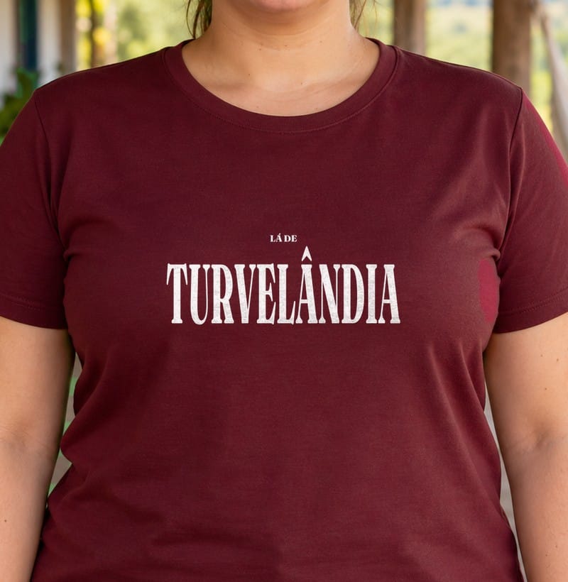 Camiseta Tipografia de Turvelândia