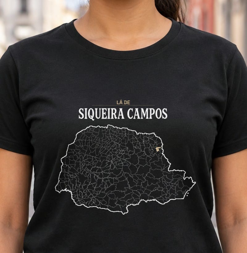 Camiseta Território de Siqueira Campos