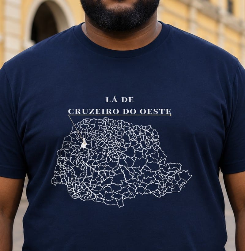 Camiseta Ponto de Origem de Cruzeiro do Oeste