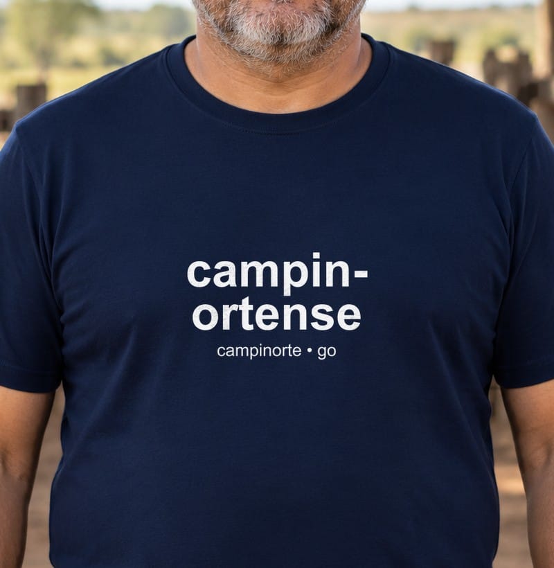 Camiseta Gentílico de Campinorte