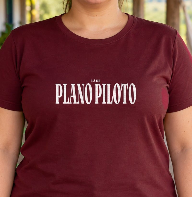 Camiseta Tipografia de Plano Piloto