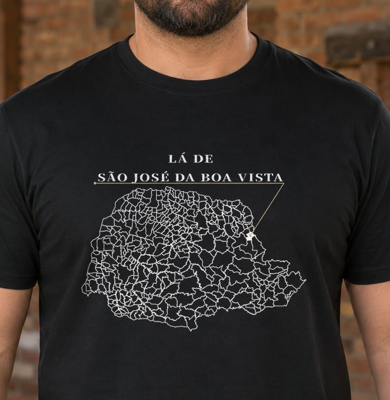 Camiseta Ponto de Origem de São José da Boa Vista