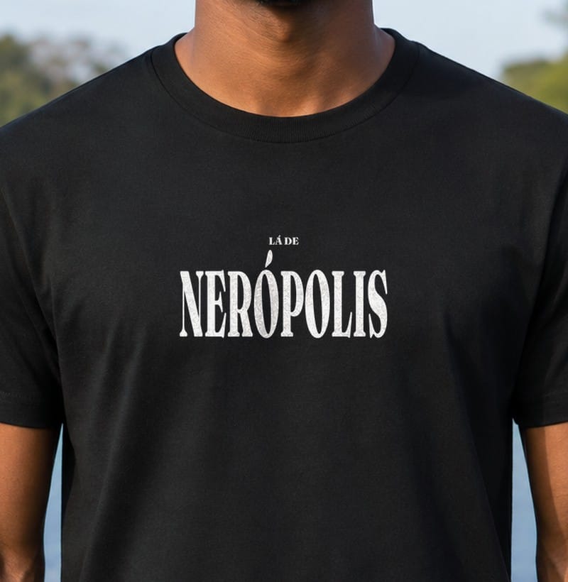 Camiseta Tipografia de Nerópolis