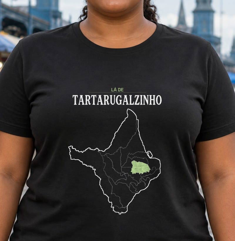 Camiseta Território de Tartarugalzinho