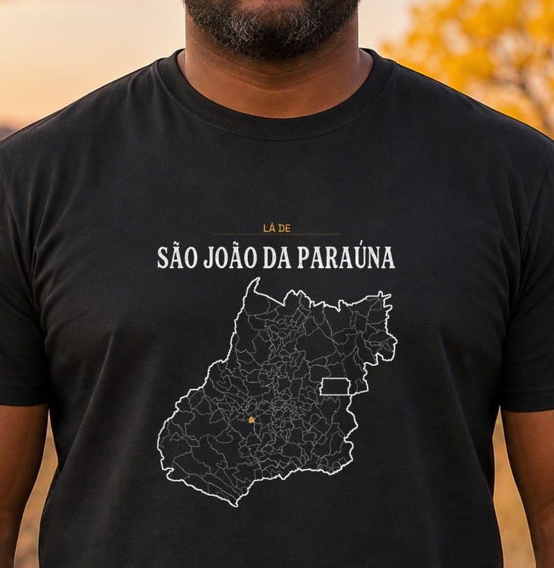 Camiseta Território de São João da Paraúna