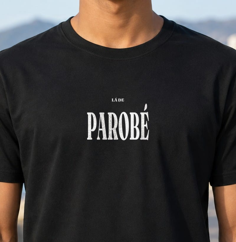 Camiseta Tipografia de Parobé