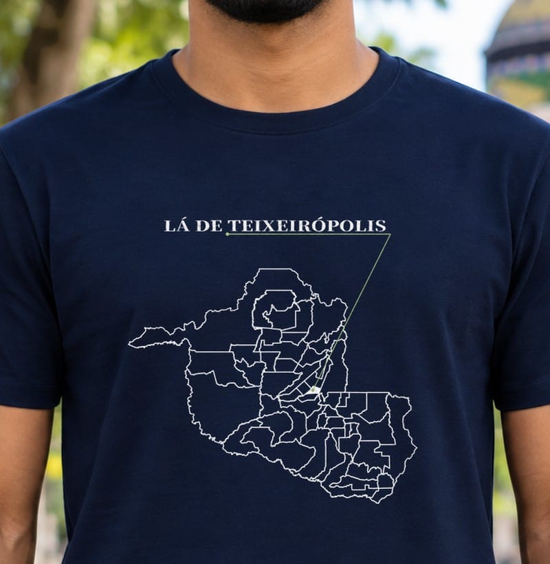 Camiseta Ponto de Origem de Teixeirópolis
