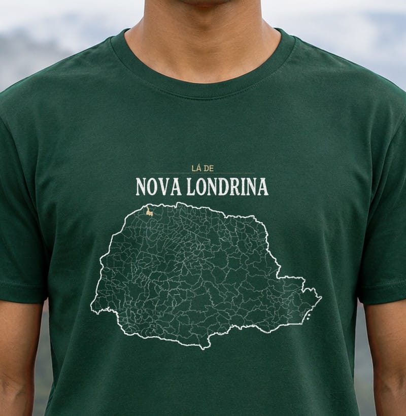 Camiseta Território de Nova Londrina