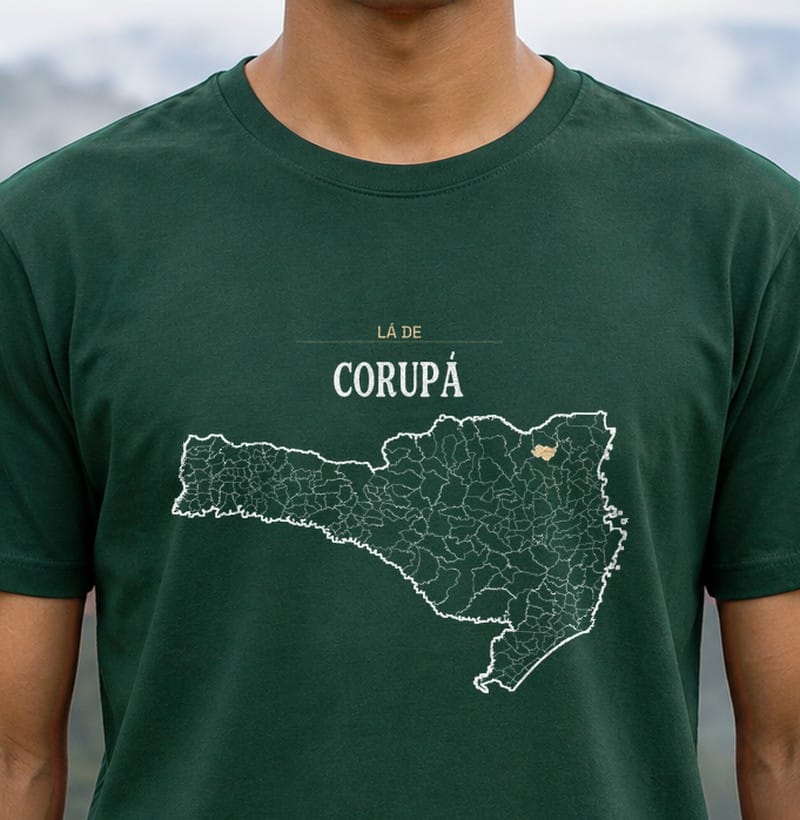 Camiseta Território de Corupá