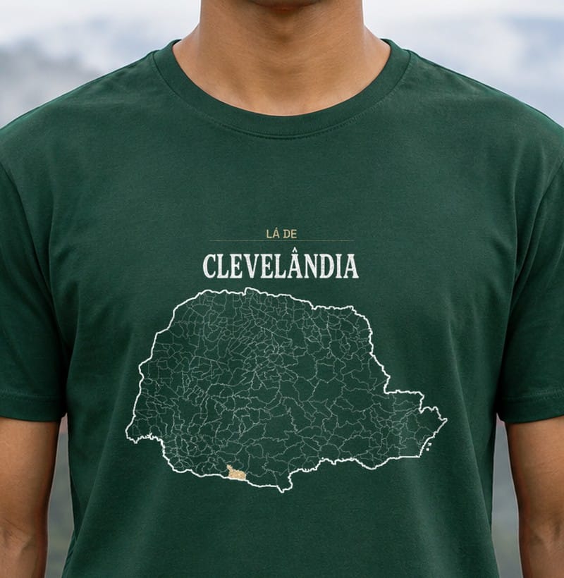 Camiseta Território de Clevelândia