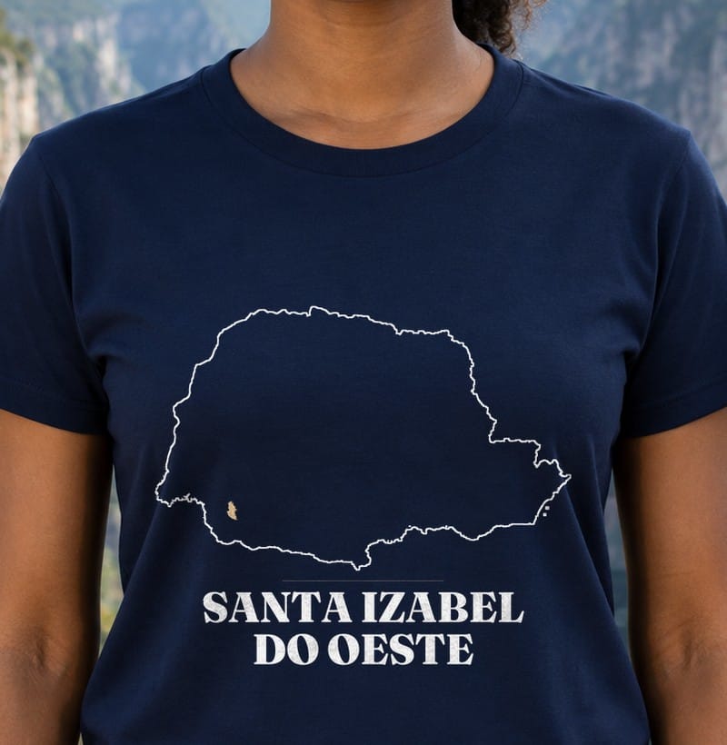 Camiseta Traço de Santa Izabel do Oeste