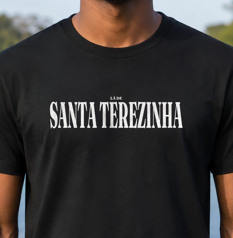 Camiseta Tipografia de Santa Terezinha