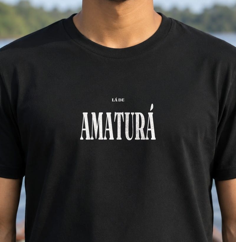 Camiseta Tipografia de Amaturá
