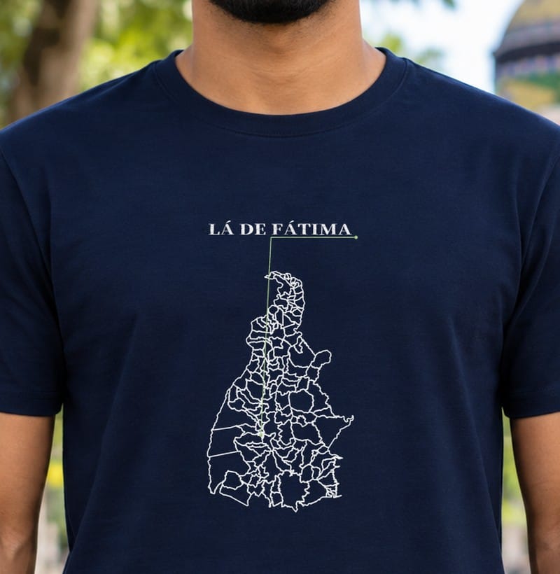 Camiseta Ponto de Origem de Fátima