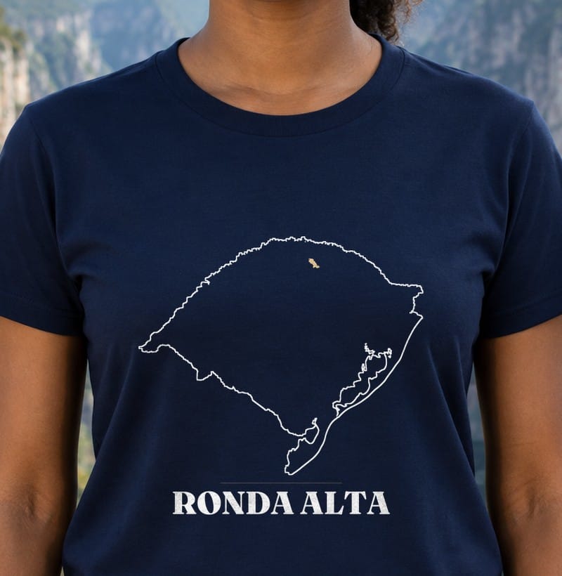 Camiseta Traço de Ronda Alta