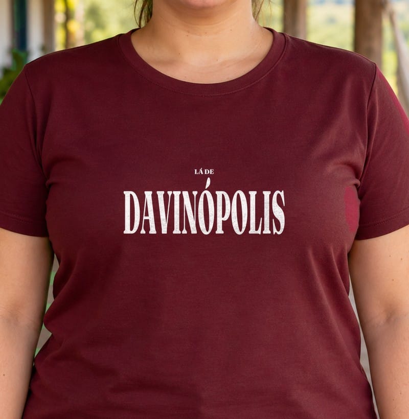 Camiseta Tipografia de Davinópolis