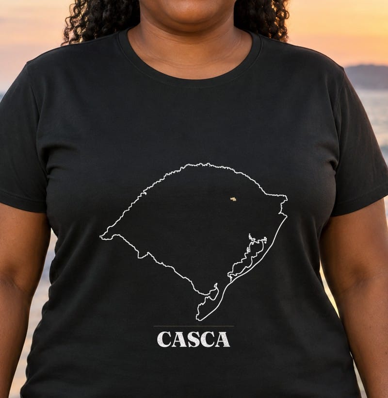 Camiseta Traço de Casca