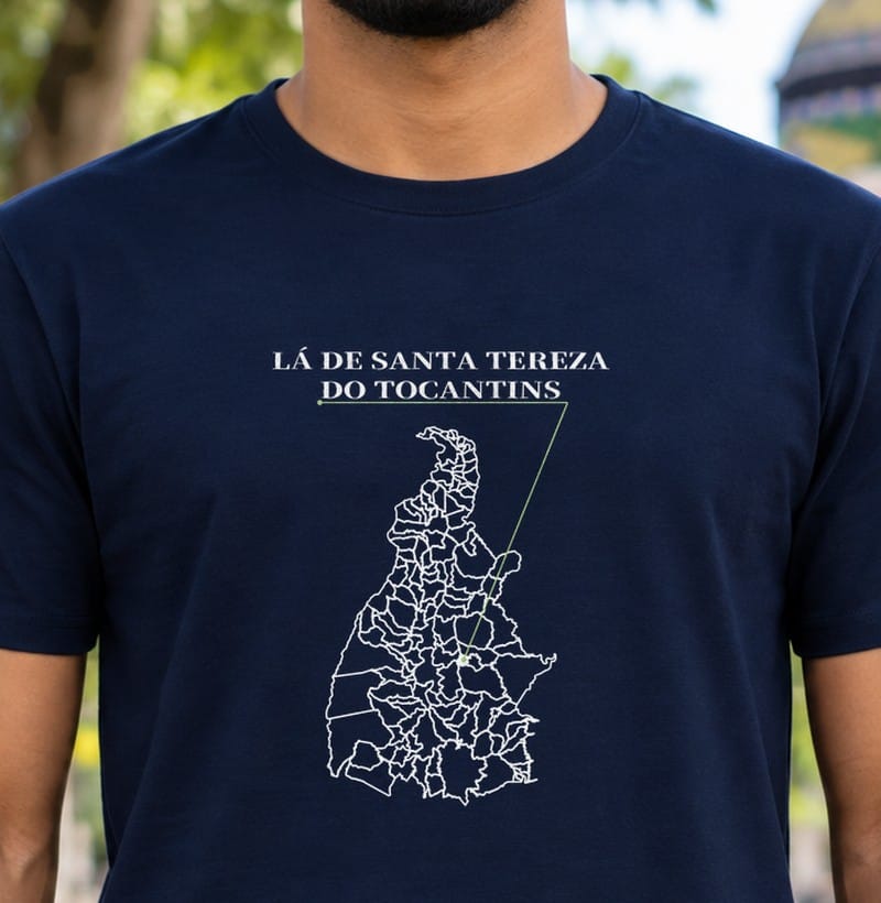 Camiseta Ponto de Origem de Santa Tereza do Tocantins