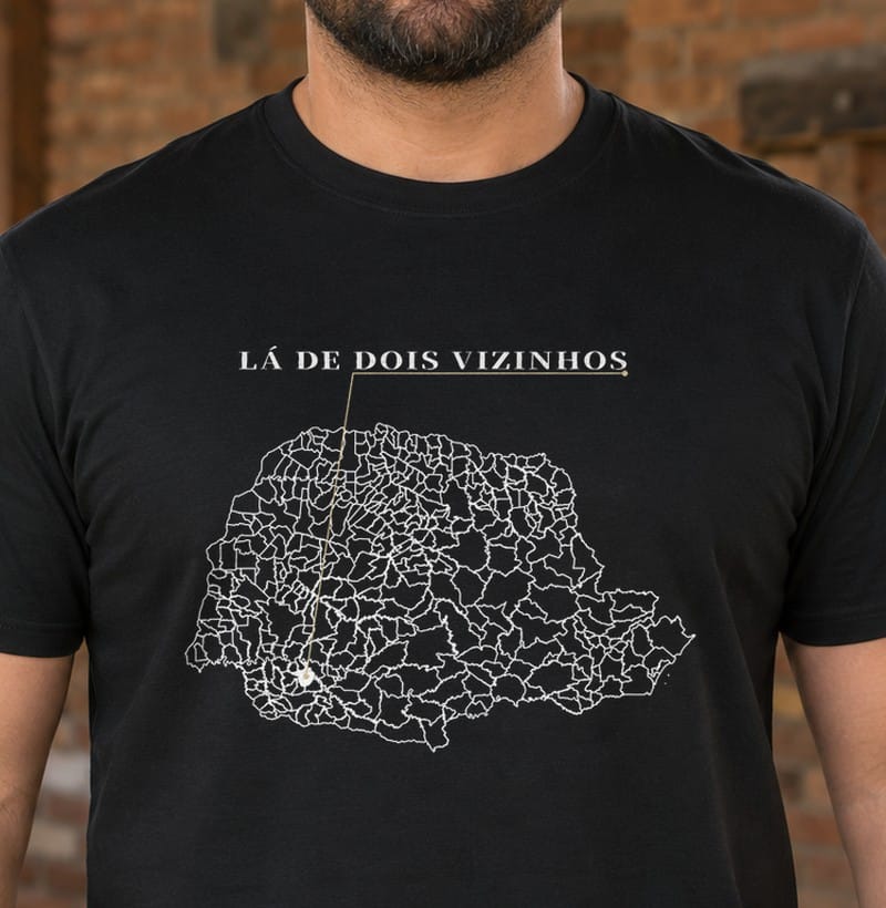Camiseta Ponto de Origem de Dois Vizinhos