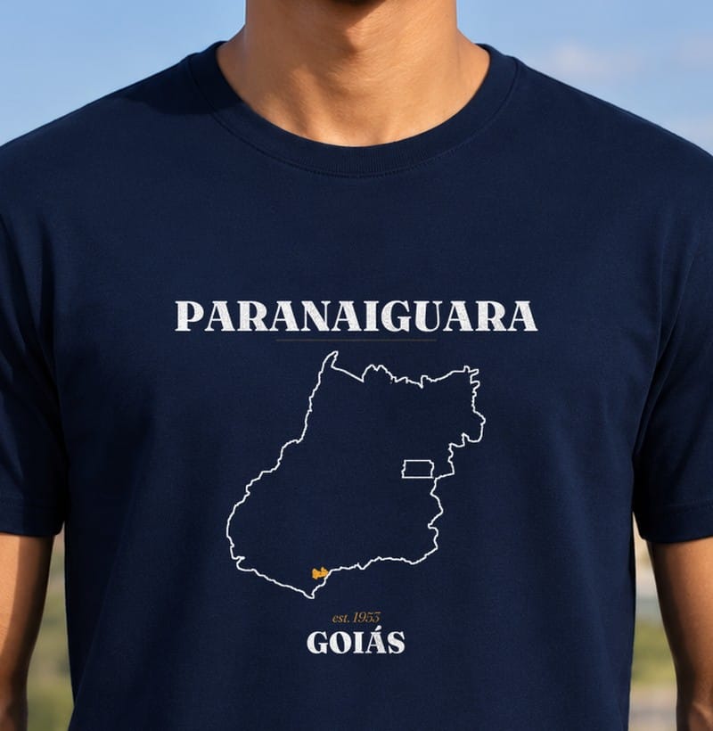 Camiseta Legado de Paranaiguara