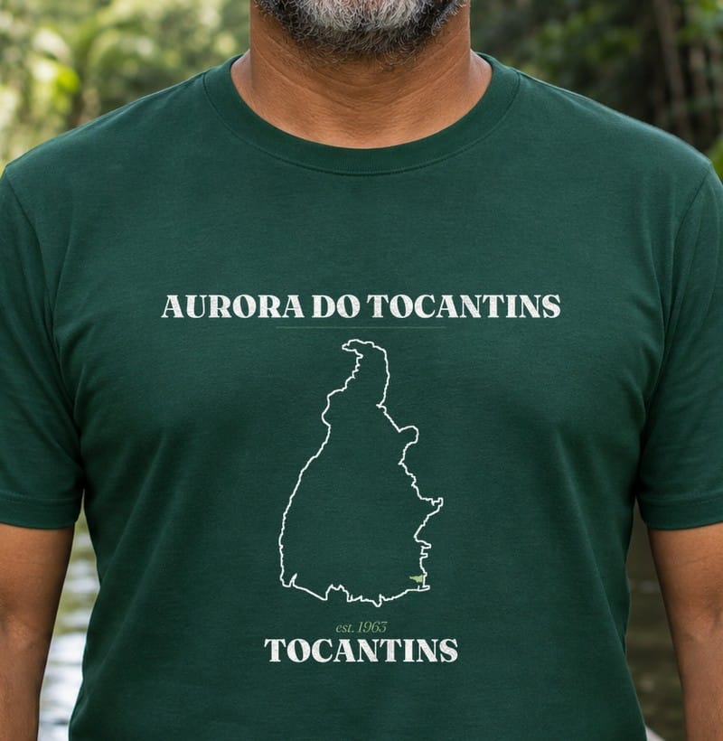 Camiseta Legado de Aurora do Tocantins
