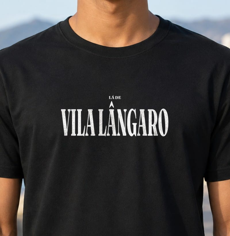 Camiseta Tipografia de Vila Lângaro