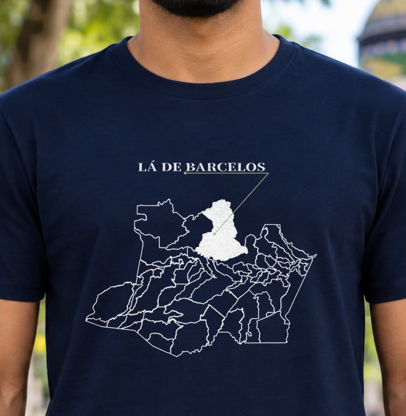 Camiseta Ponto de Origem de Barcelos