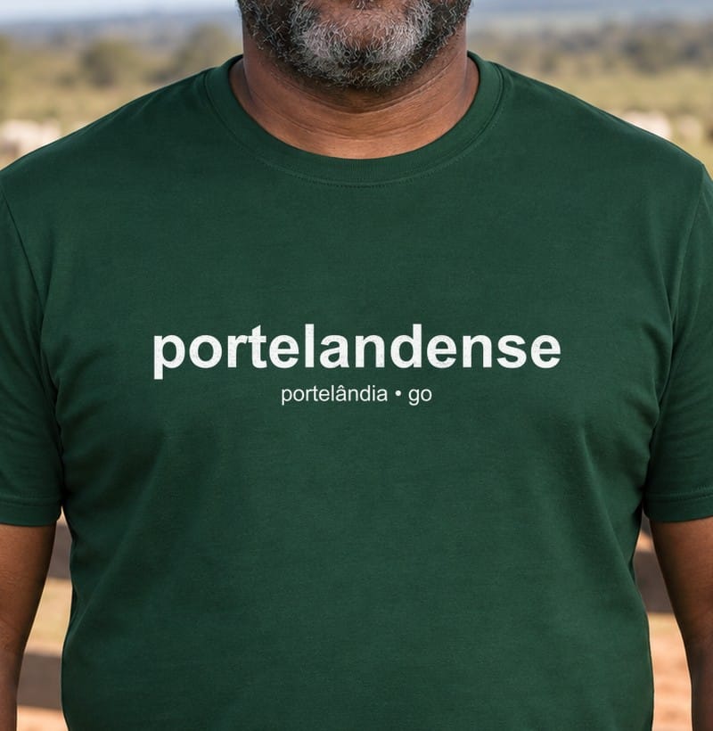Camiseta Gentílico de Portelândia
