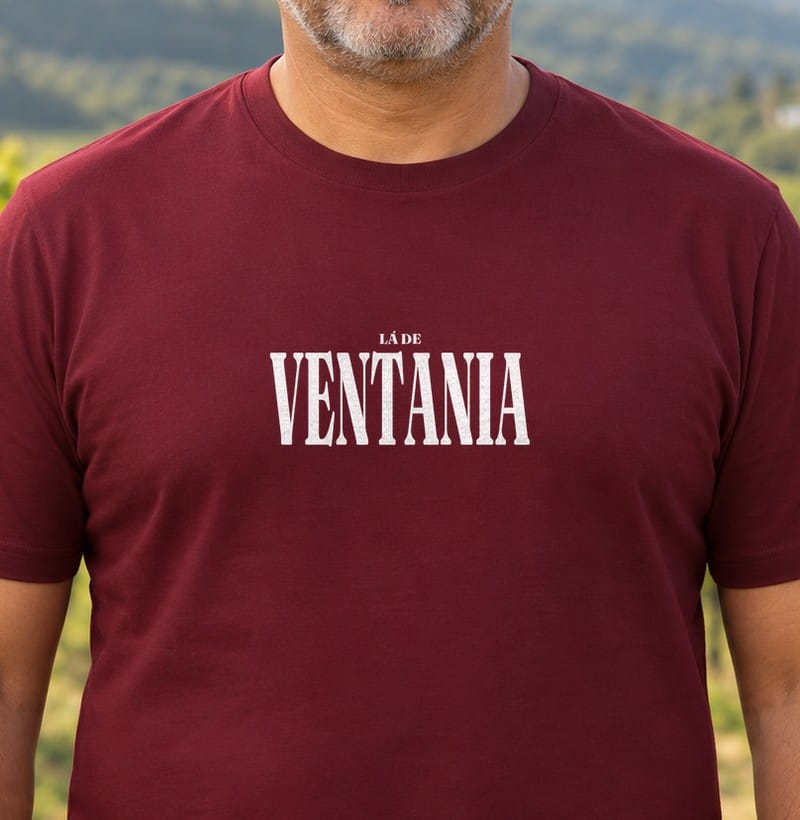 Camiseta Tipografia de Ventania