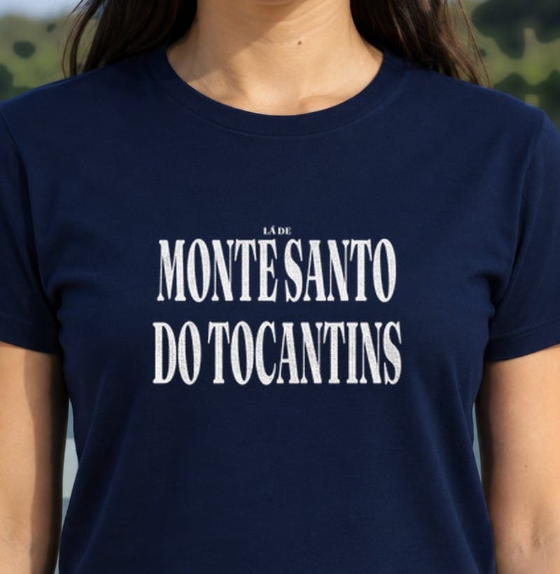 Tipografia, Monte Santo do Tocantins · TO