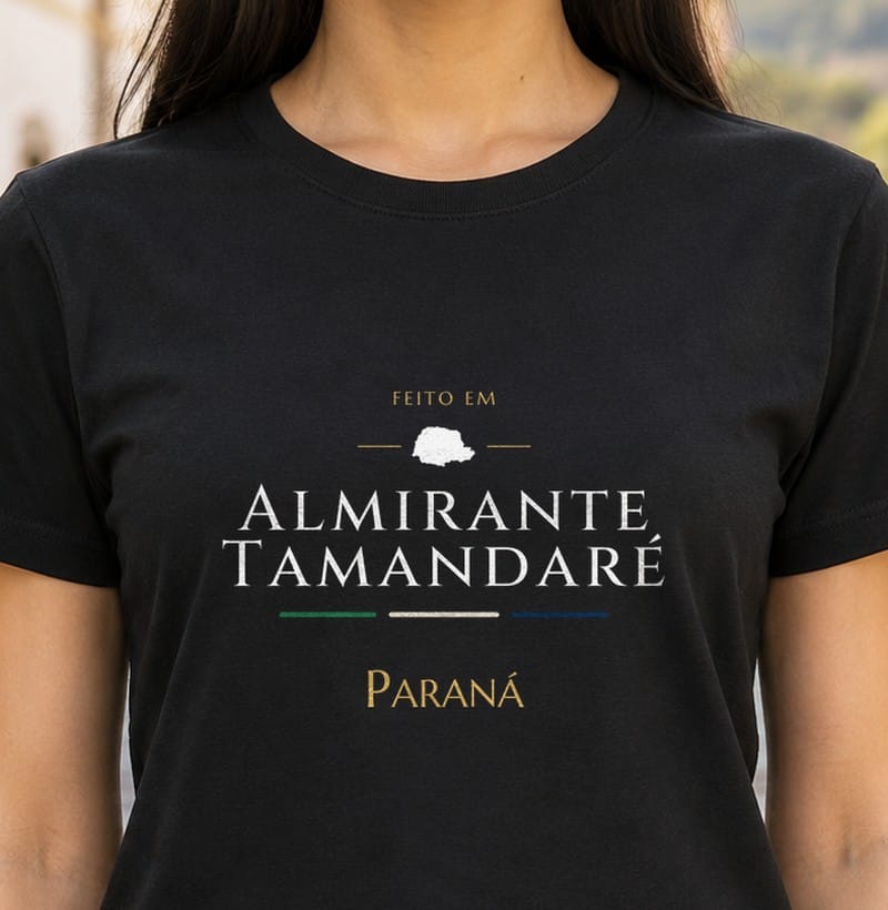Feito em, Almirante Tamandaré · PR