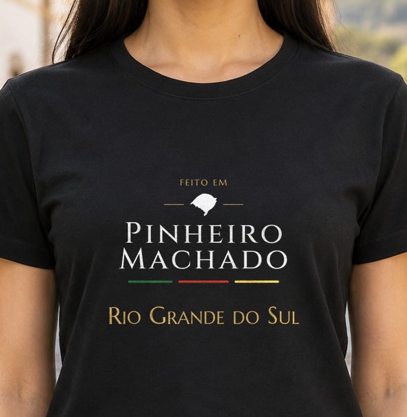Feito em, Pinheiro Machado · RS