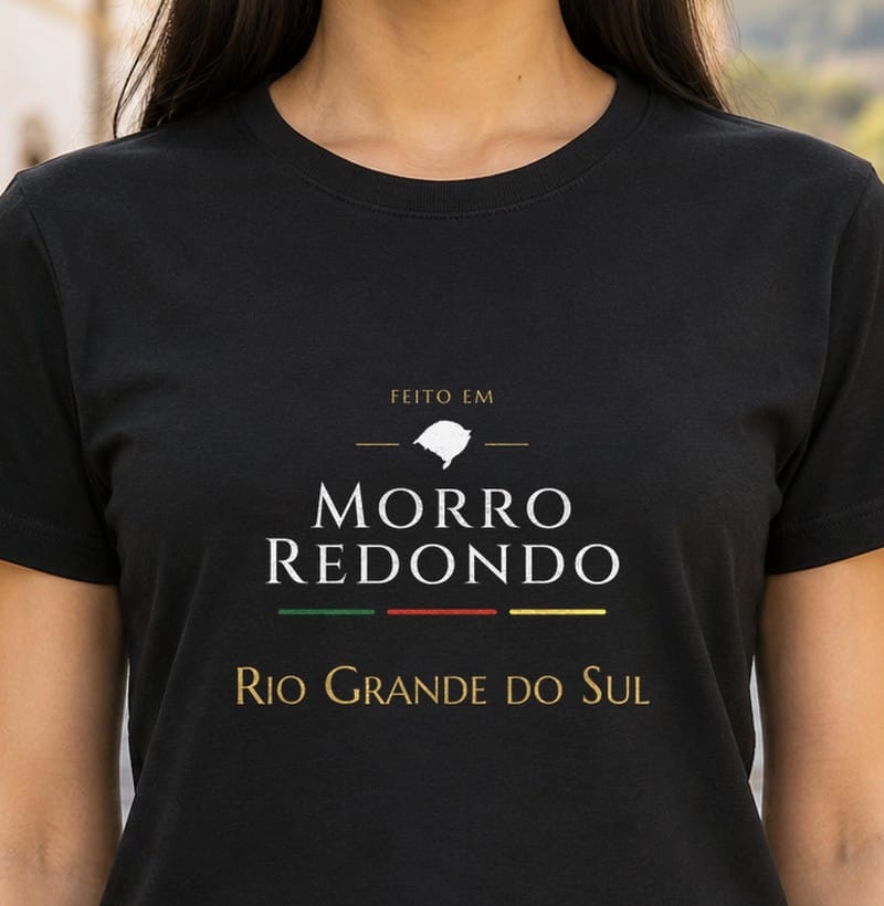 Feito em, Morro Redondo · RS