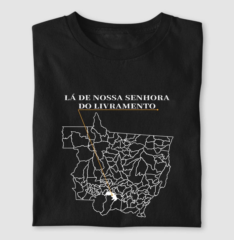 Camiseta Ponto de Origem de Nossa Senhora do Livramento