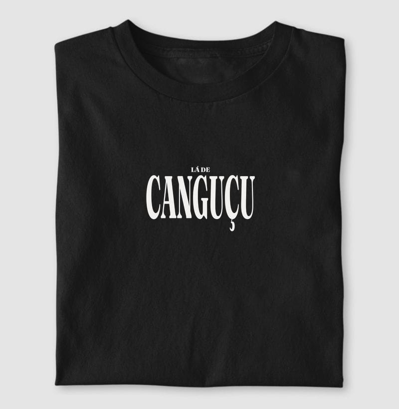 Camiseta Tipografia de Canguçu